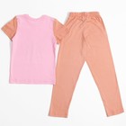 Пижама для девочки, рост 98-104 см, цвет розовый - Фото 9