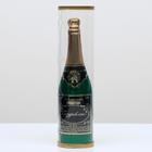 Фигура из тёмного шоколада "Бутылка Шампанское" в подарочной сумке, 360 г - Фото 3