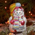 Фигурка из тёмного шоколада «Новогодняя» (Дед Мороз, Снегурочка, Снеговик), микс, 50 г - Фото 7
