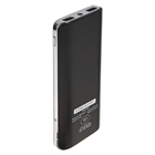 Внешний аккумулятор Ritmix RPB-6007P, 2 USB, 6000 мАч, 2.1/1 А, фонарик, черный - Фото 2