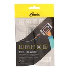 Кабель Ritmix RCC-120, Lightning 8pin-USB, 1 А, 1 м, белый - Фото 3