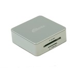 Картридер RITMIX CR-2051 silver+white, SD/microSD/MMC/MS/M2/CF/Micro Drive - Фото 1