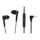 Наушники Ritmix RH-112M, вакуумные, микрофон, 104 дБ, 32 Ом, Jack 3.5 мм, кабель 1 м, чёрные - Фото 1