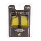 Наушники Ritmix RH-112M, вакуумные, микрофон, 104 дБ, 32 Ом, Jack 3.5 мм, кабель 1 м, чёрные - Фото 3
