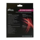 Наушники Ritmix RH-555M Gaming, игровые, полноразмерные, микрофон, 3.5мм, 1.8м, черно/зелен - фото 8349510
