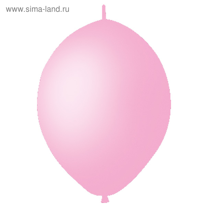 Шар латексный 12", линколун, декоратор, набор 50 шт., цвет розовый - Фото 1