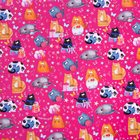 Бумага упаковочная глянцевая "Коты", 70 х100 см - Фото 2