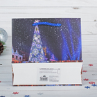 Пакет ламинированный "Новогодняя ёлка", люкс, 14,5 х 6 х 15 см - Фото 3