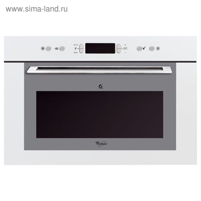 Встраиваемая микроволновая печь Whirlpool AMW 735/WH, 31 л, 12 режимов, гриль, белая - Фото 1