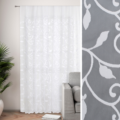 Тюль "Этель" Римини, 250х250 см с фестоном, 69 г/м²,100% п/э