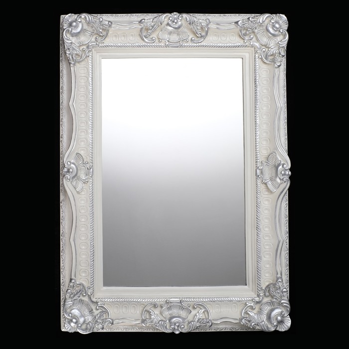 Зеркало "Прованс", серебро, 9,5 × 123 × 93 см - фото 2039212
