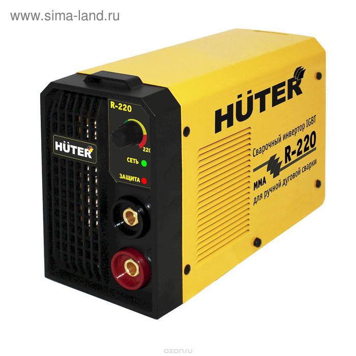 Сварочный аппарат инверторный Huter R-220, ток 10-220 А, 220 В - Фото 1
