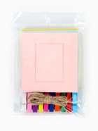 Набор фоторамок на прищепках «Цветные моменты», веревка, прищепки и фоторамки 10 шт. - Фото 5