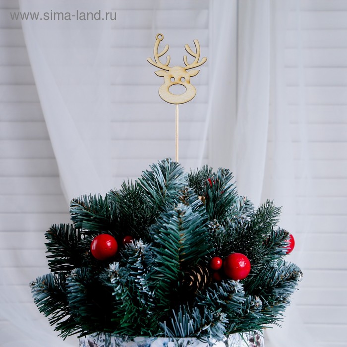 Топпер "Мордочка оленя" Дарим Красиво