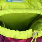 Рюкзак школьный, эргономичная спинка, для девочки, Ergobag, 30 х 20 х 17 см, Mini, фиолетовый/розовый - Фото 9