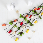 Декор тинги "Роза" вытянутая 155 см (цена за 1шт) микс - Фото 1