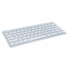 Клавиатура LuazON, беспроводная, бесшумная, компактная, тонкая, 78 клавиш, bluetooth, белая - Фото 1