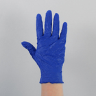 Перчатки нитриловые, одноразовые, размер М, пара, цвет фиолетовый - Фото 2