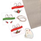 Игрушки на ёлку «Зверюшки», набор для шитья, 10,7 × 16,3 × 2,5 см - Фото 3