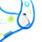 Нагрудник для кормления M&B «Лучший ребенок» непромокаемый на липучке, с карманом - Фото 3