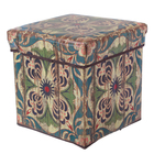 Пуф складной 30х30х30 см "Узоры" - Фото 1