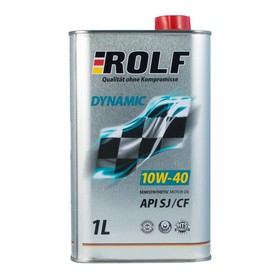 Моторное масло Rolf Dynamic Diesel 10W-40 CI-4/SL полусинтетика, 1 л Ош