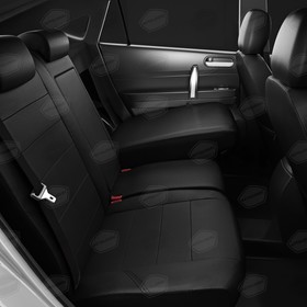 

Авточехлы для Mitsubishi Carisma с 1995-2003 г., хэтчбек, с перфорацией, экокожа, цвет чёрный