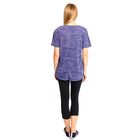 Комплект женский (футболка, бриджи) 1872-16 (372288) цвет фиолетовый, р. 50 (XL) - Фото 2