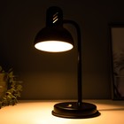 Светильник настольный НТ 2077А (220 В ЛН Е27) черный - фото 31762914