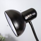 Светильник настольный НТ 2077А (220 В ЛН Е27) черный - фото 31762918