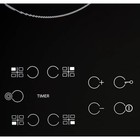 Варочная поверхность Whirlpool AKT 8130 BA, электрическая, 4 конфорки, сенсор, чёрная - Фото 3