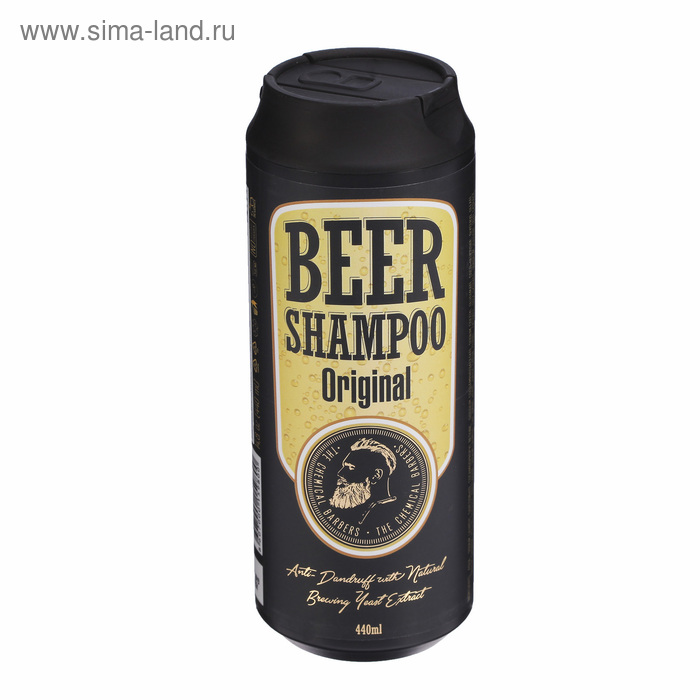 Шампунь пивной The Chemical Barbers Beer Shampoo Original против перхоти, 440 мл - Фото 1