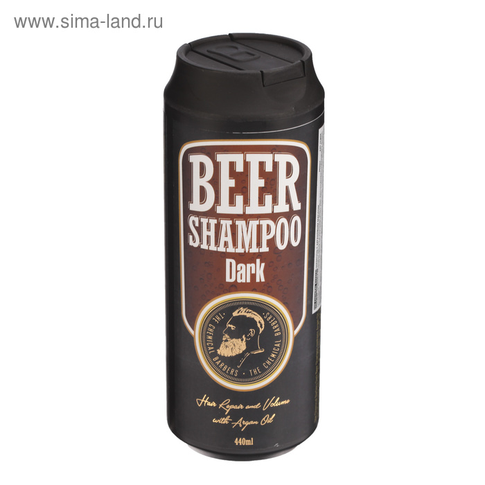 Шампунь The Chemical Barbers с аргановым маслом Beer Dark, 440 мл - Фото 1