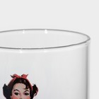 Набор стаканов Pin-up girls, 300 мл, набор 6 шт., стекло, рисунок МИКС - Фото 3