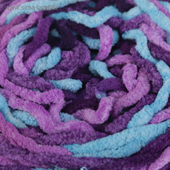 Пряжа фантазийная "Мягкий плюш" 100% микрополиэстер 24м/100гр цвет 29 - Фото 1