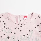 Платье-туника для девочки, рост 104 см, цвет светло-розовый CWK 61729 (160) - Фото 3