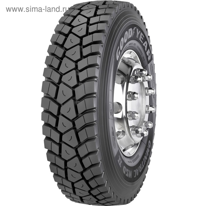 Грузовая шина GoodYear OMNITRAC MSD II 315/80 R22.5 156/150K Ведущая - Фото 1