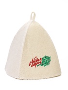 Шапка для бани и сауны, с вышивкой «С лёгким паром», полиэфир 70%, шерсть 30%, «Добропаровъ»  (артикул 2822354)  большой выбор товаров оптом и в розницу по низким ценам с доставкой