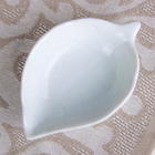 Соусники на деревянной подставке «Эстет. Лист», 50 мл, набор 4 шт., керамика, белые - Фото 5