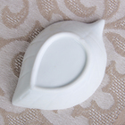 Соусники на деревянной подставке «Эстет. Лист», 50 мл, набор 4 шт., керамика, белые - Фото 6