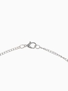 Бусы 3 яруса «Рошель» капля, шар №12, белые в серебре, L=42 см - Фото 9