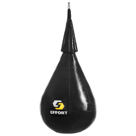 Груша боксёрская EFFORT MASTER, 40 см, d=25 см, вес 4 кг, на ленте ременной