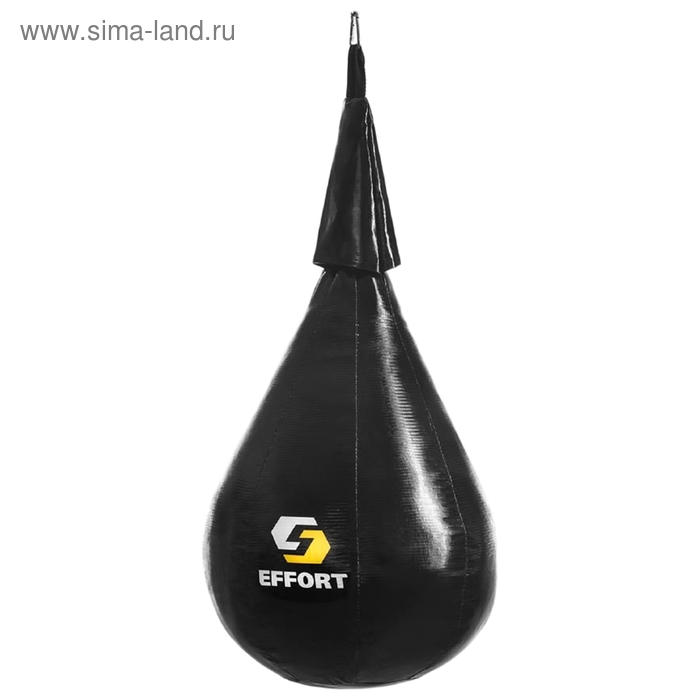 Груша боксёрская EFFORT MASTER, 40 см, d=25 см, вес 4 кг, на ленте ременной - Фото 1