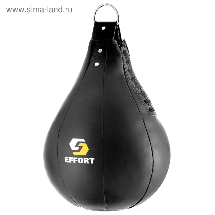 Груша боксёрская EFFORT PRO, 40 см, d=25 см, вес 5 кг, на ленте ременной - Фото 1