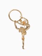 Брошь «Гимнастка» с хулахупом, фиолетовая в золоте - Фото 3