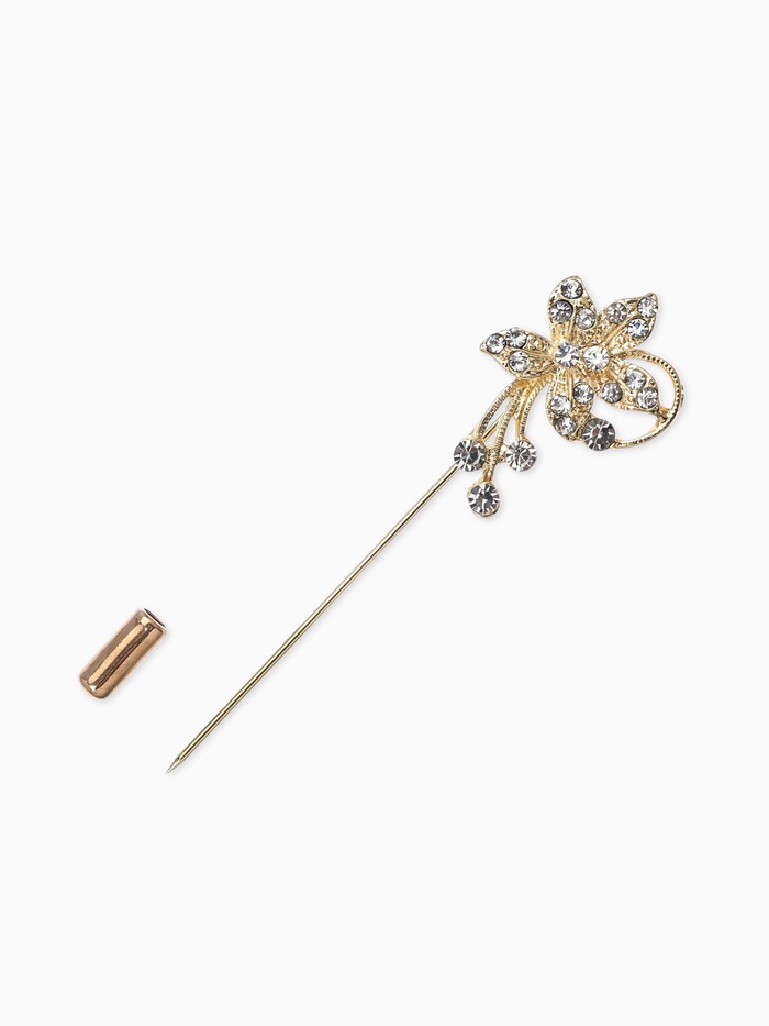 Булавка «Цветок с тычинками», 6 см, МИКС - Фото 1