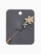 Булавка "Цветок с тычинками", 6 см, цвет МИКС - фото 809435032