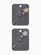 Булавка «Цветок с тычинками», 6 см, МИКС - Фото 4