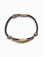 Браслет унисекс «Атлант» скорпион, цвет чёрный с чернёным золотом, 22 см - Фото 3