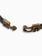 Браслет унисекс «Атлант» скорпион, цвет чёрный с чернёным золотом, 22 см - Фото 4